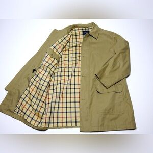 NWOT Brooks Brothers Outerwear Mac Trench Men Large Khaki